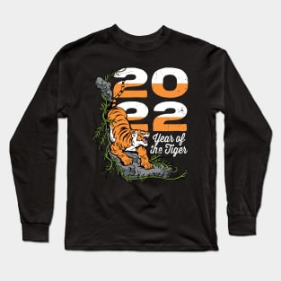 Year of the Tiger 2022 Wild Animal Long Sleeve T-Shirt